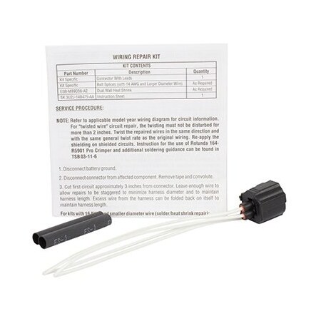 Motorcraft Wire Assembly, WPT470 WPT470